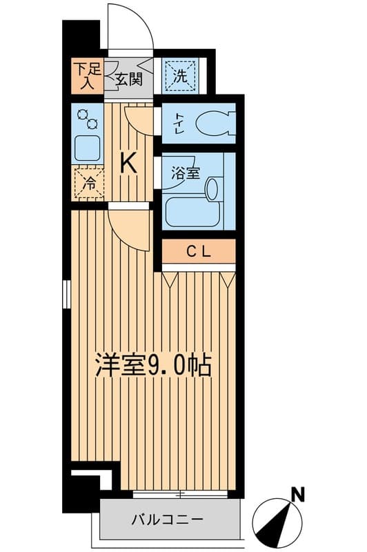 JC西馬込 0401 間取り図