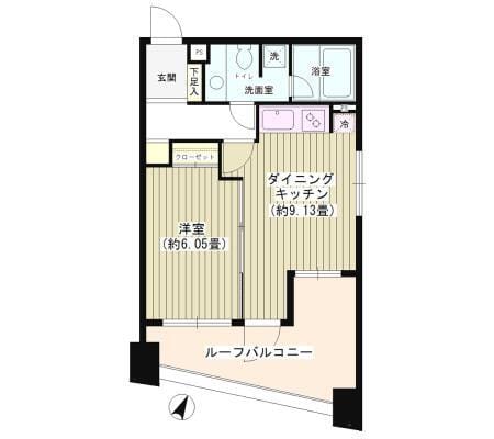 パトリス26 903 間取り図