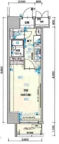 ヴェルト西大島グラーセ 201