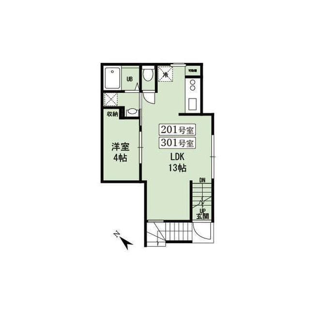 エスプリド不動前 201