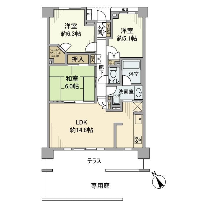 リーデンススクエア滝野川の写真