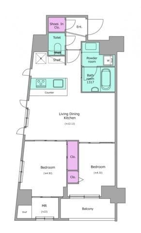 クレヴィアリグゼ西巣鴨 0302