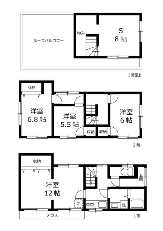 中野1丁目戸建の写真