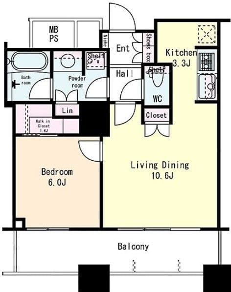 ザ・パークハウス西新宿タワー60 1402