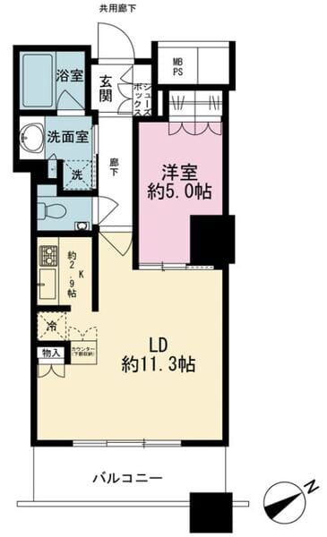 ザ・パークハウス西新宿タワー60 3416