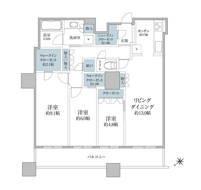 ザ・パークハウス西新宿タワー60 4907