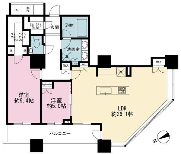 ザ・パークハウス西新宿タワー60 5009