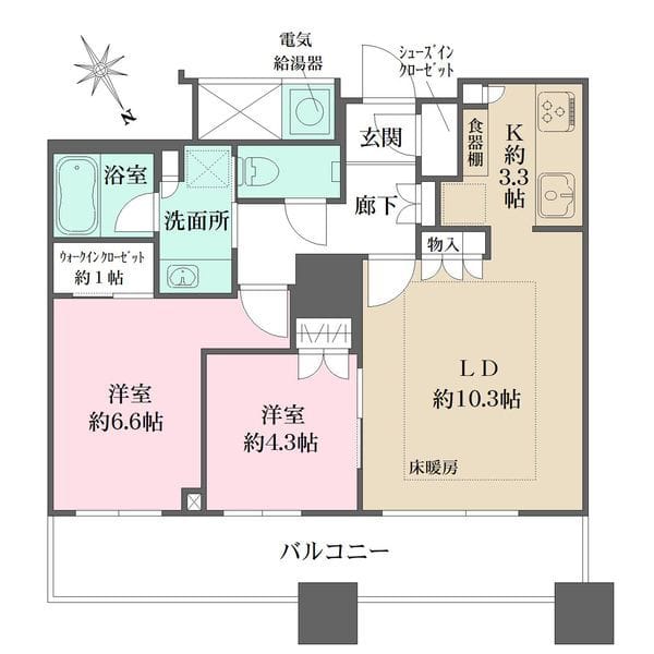 ザ・パークハウス西新宿タワー60 5402