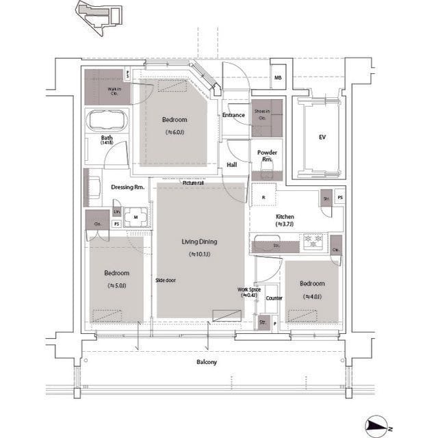 Brillia 宮前平 Hillside 312