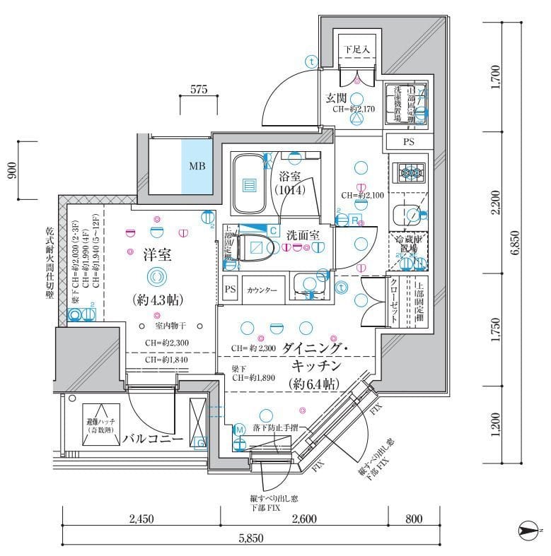ディアレイシャス蒲田IIの写真