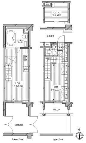 カスタリア麻布十番七面坂 105