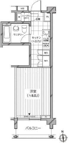 カスタリア麻布十番七面坂 409