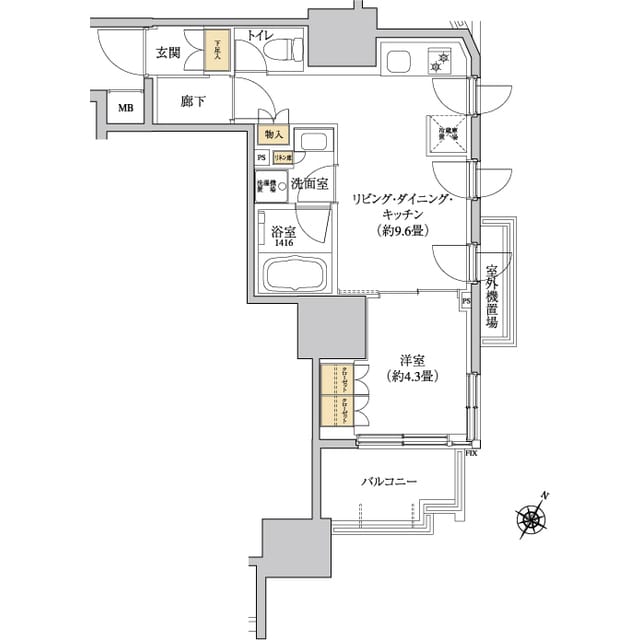 グレーシアフィット三軒茶屋 0503