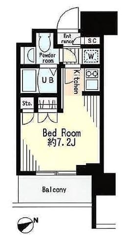 レジディア市谷薬王寺 1106