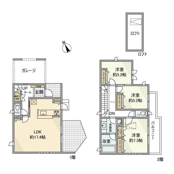 田園調布本町戸建 0 間取り図