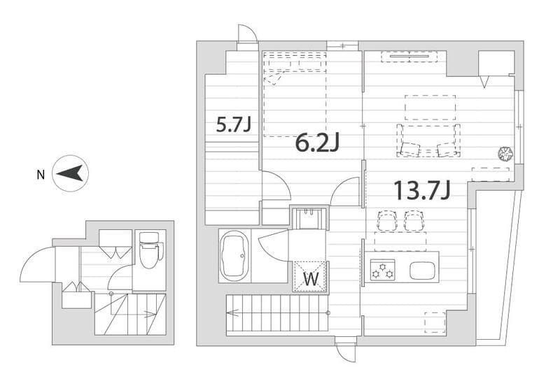 GranDuo武蔵小山Ⅱ 602