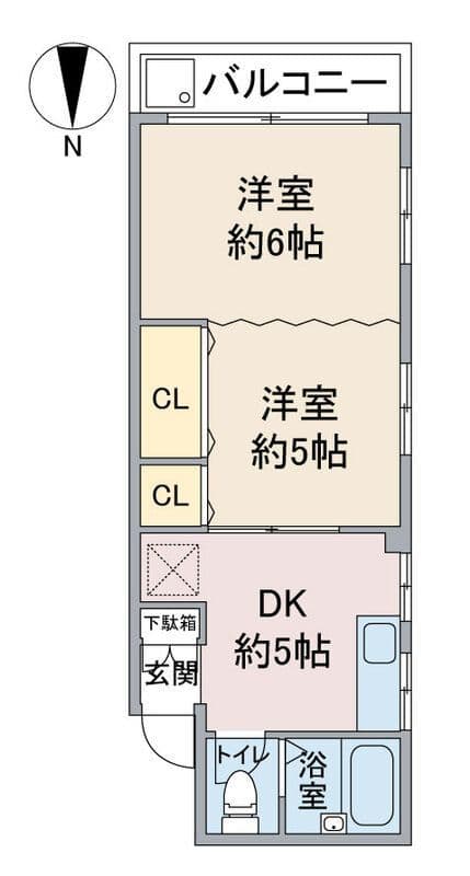 田園調布ハイム 102 間取り図