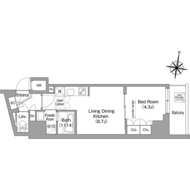 コンフォリア南品川 1603