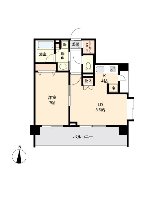CASSIA新高円寺 0603 間取り図