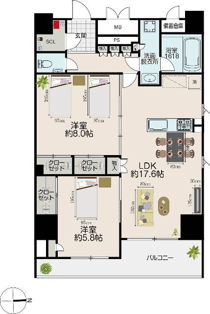 ブランヴェール 1203