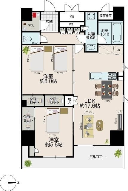 ブランヴェール 1302