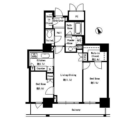 パークタワー芝浦ベイワード アーバンウイング 1603