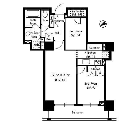 パークタワー芝浦ベイワード アーバンウイング 506