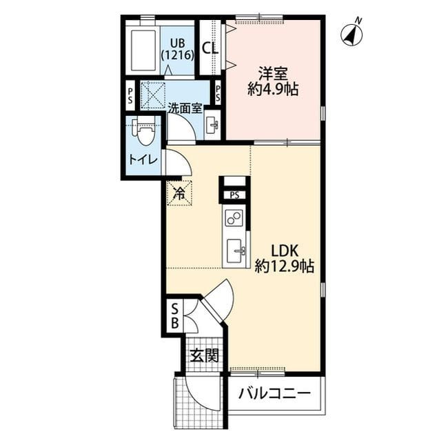 Dura Casa松戸 104 間取り図