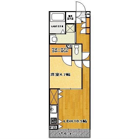 ソレイユ烏山 402