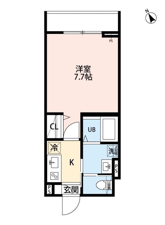 robot home 南千住(ロボットホームミナミセンジュ) 202 間取り図