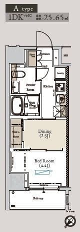 アーバンコア月島 0803