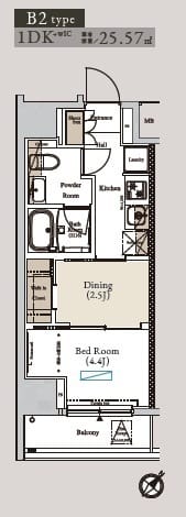 アーバンコア月島 1105