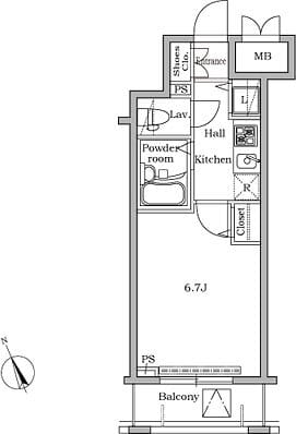 レジディア広尾Ⅱ 0302