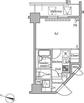 レジディア広尾Ⅱ 0804