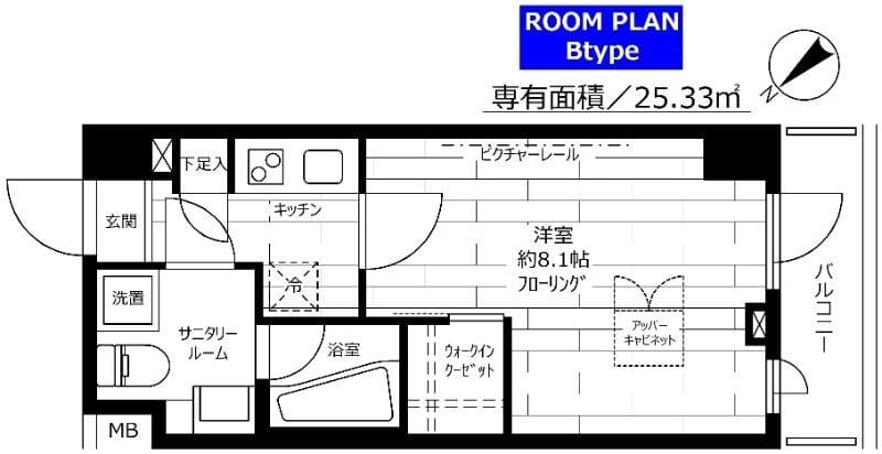 ステージグランデ蒲田アジールコート 302