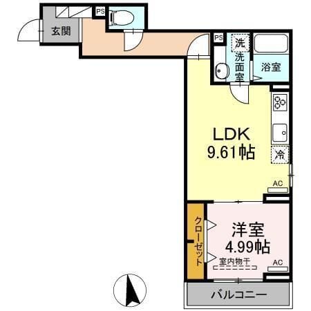 グラナーデ目白御留山 205 間取り図
