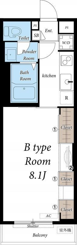 リブリ・オークスハイツ 205