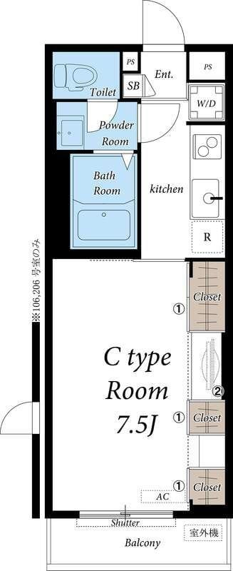 リブリ・オークスハイツ 207