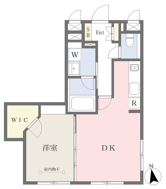 MDM後楽園 102 間取り図