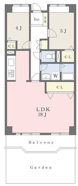 レジデンス上鷺 118 間取り図