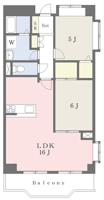 レジデンス上鷺 301 間取り図
