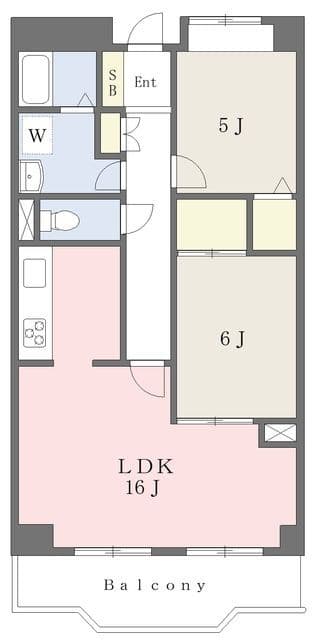 レジデンス上鷺 713 間取り図