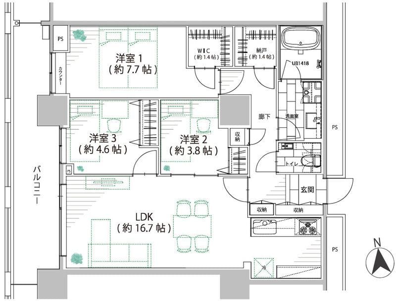 ザ・パークタワー東京サウスの写真