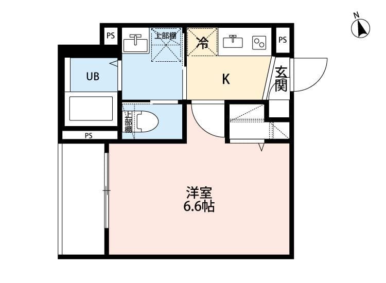 robot home 四ツ木(ロボットホームヨツギ) 101 間取り図