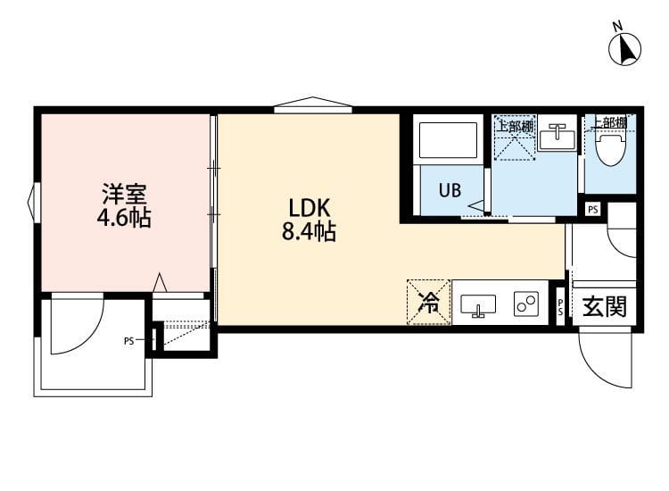 robot home 四ツ木(ロボットホームヨツギ) 103 間取り図