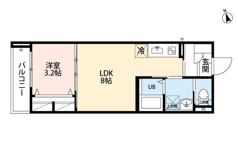 robot home 北柏Ⅱ(ロボットホーム キタカシワツー) 102 間取り図