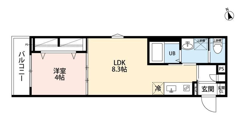 robot home 北柏Ⅱ(ロボットホーム キタカシワツー) 205 間取り図