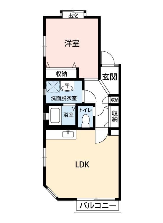 未来舎 202 間取り図