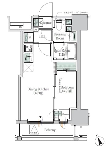 ONE ROOF RESIDENCE ASAKUSABASHI 0504