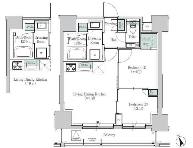 ONE ROOF RESIDENCE ASAKUSABASHI 1302